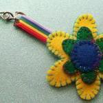 Hand Stitched Keyring/Bag C..
