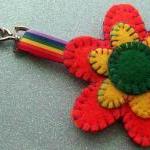 Hand Stitched Keyring/Bag C..